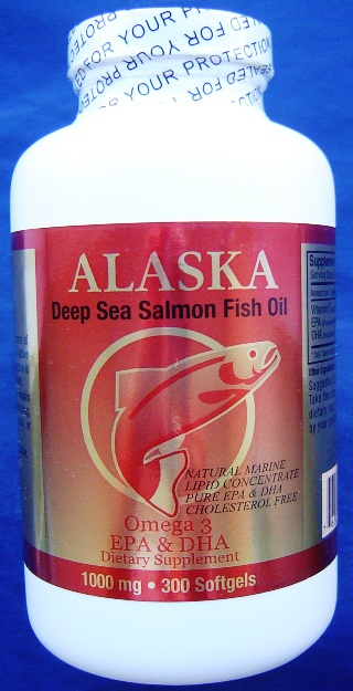 NCB Alaska Deep Sea Fish Oil (1g, 300 softgels)