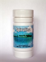 Nu-Health Spirulina (500mg, 100 caps)